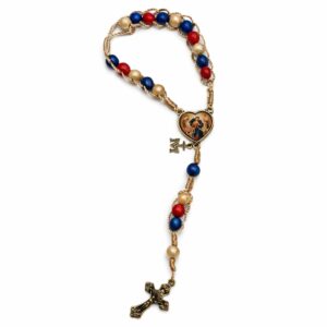 Terço Devocional – Nossa Senhora Desatadora dos Nós - Compacto AZUL