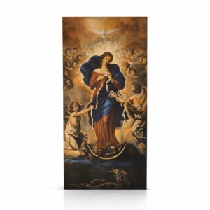 Quadro de Cerâmica Nossa Senhora Desatadora dos Nós